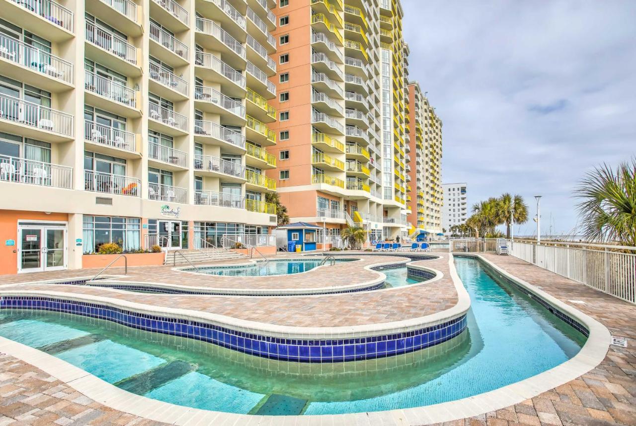 North Myrtle Beach Condo With Boardwalk Beach Access Dış mekan fotoğraf